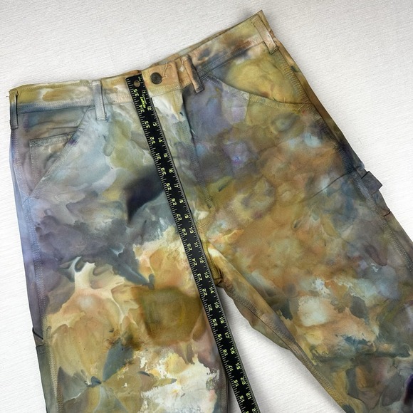 1 of 1 Stan Ray Riverside Tool & Dye Painter Carpenter Pants Women 33x27.5 Multi - Picture 9 of 12